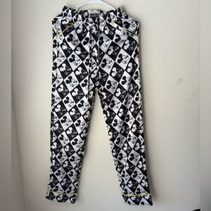 NWT Disney Parks Mickey Mouse Checkered Lounge Pijama Pants XS